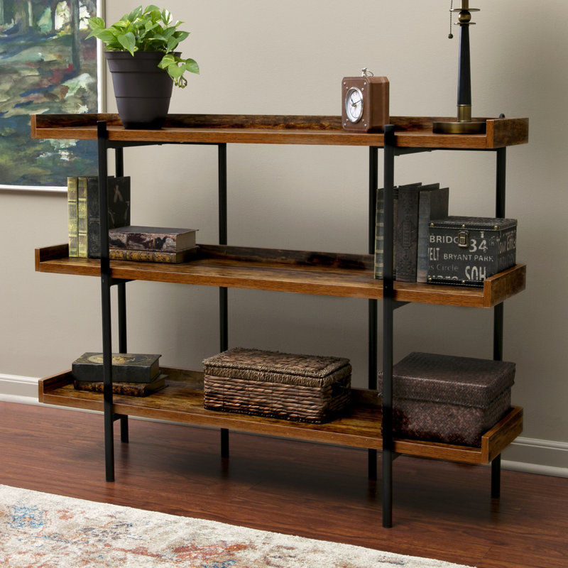 Gracie Oaks Calona Modern Etagere Bookcase & Reviews Wayfair