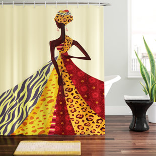 Shower Curtain African Wayfair