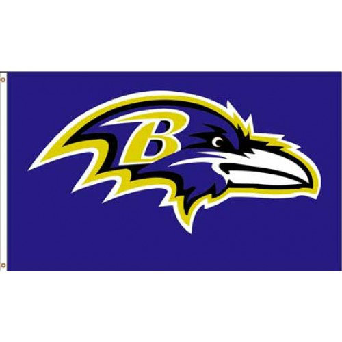 Baltimore Ravens Polyester 3 x 5 ft. Flag by NeoPlex