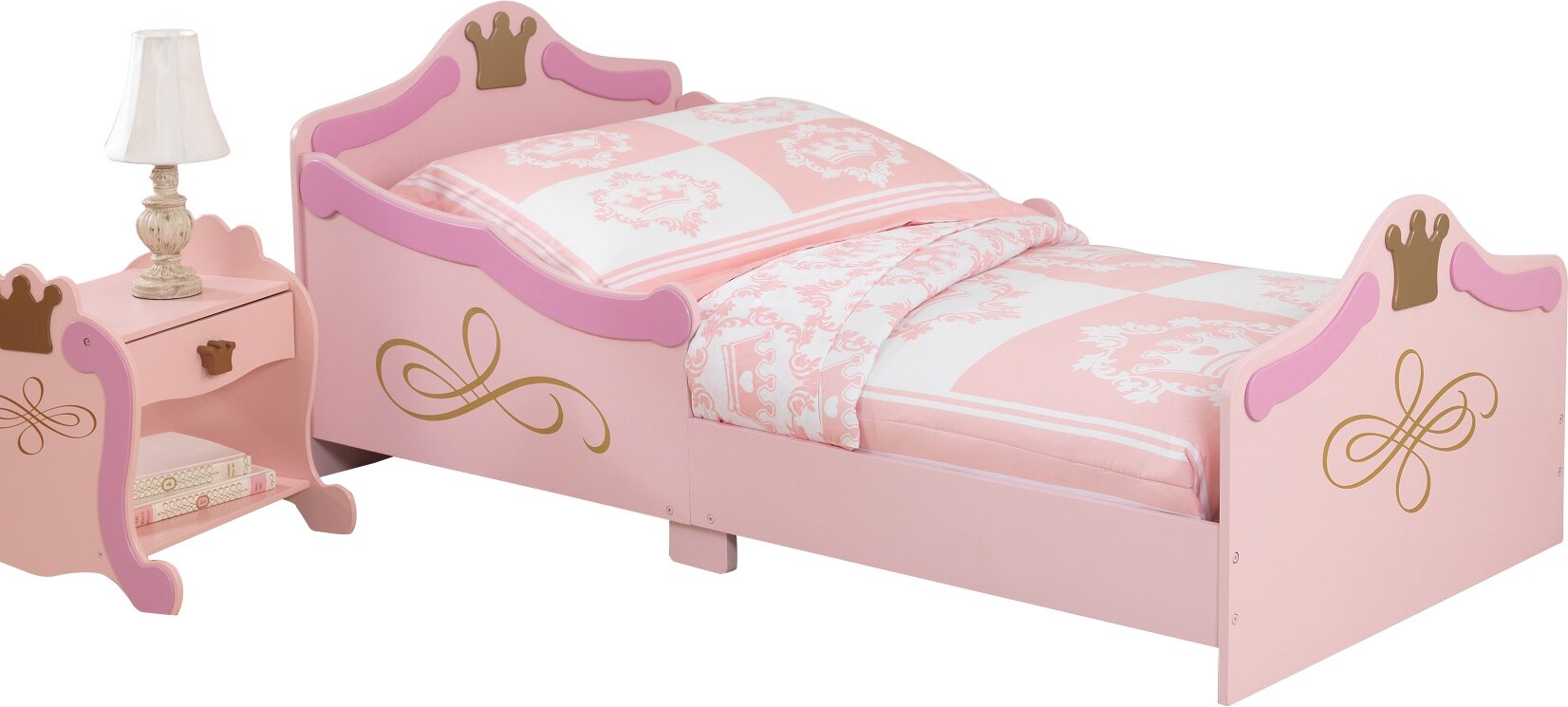 ashley convertible toddler bed with mattress