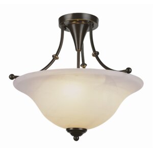 Contemporary Semi Flush Mount