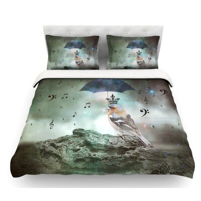 Umbrella Bird By Suzanne Carter Featherweight Duvet Cover East