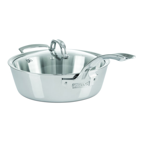 Contemporary Sauté Pan with Lid by Viking