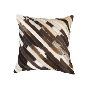 Bloomsbury Market Graham Leather Throw Pillow Reviews Wayfair