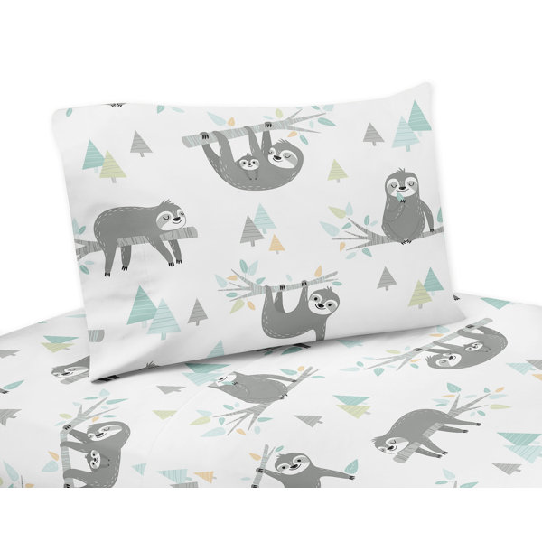 Obviously, they are made for a smaller bed. sloth sheets