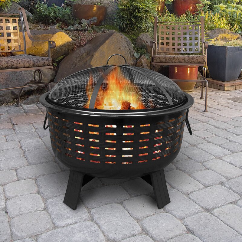 Landmann Fireglow Stainless Steel Charcoal Fire Pit Wayfair