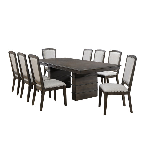 Seaver 9 Piece Extendable Dining Set by Gracie Oaks Gracie Oaks