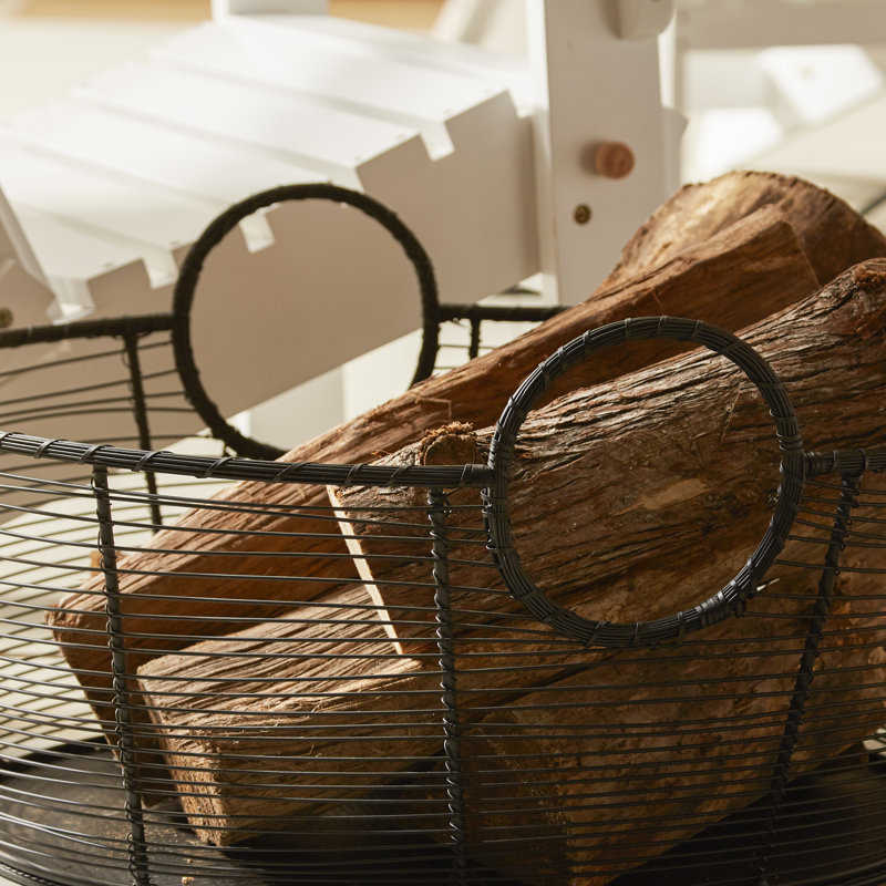 Birch Lane™ Derby Wrought Iron Basket & Reviews Wayfair