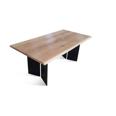 Bednar Solid Wood Dining Table Foundry Select