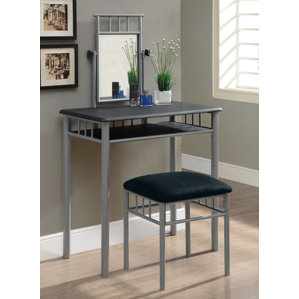 Lyndsey Vanity Set with Mirror by Zipc..