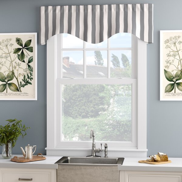 August Grove Leigh Cornice 50 Curtain Valance Reviews Wayfair