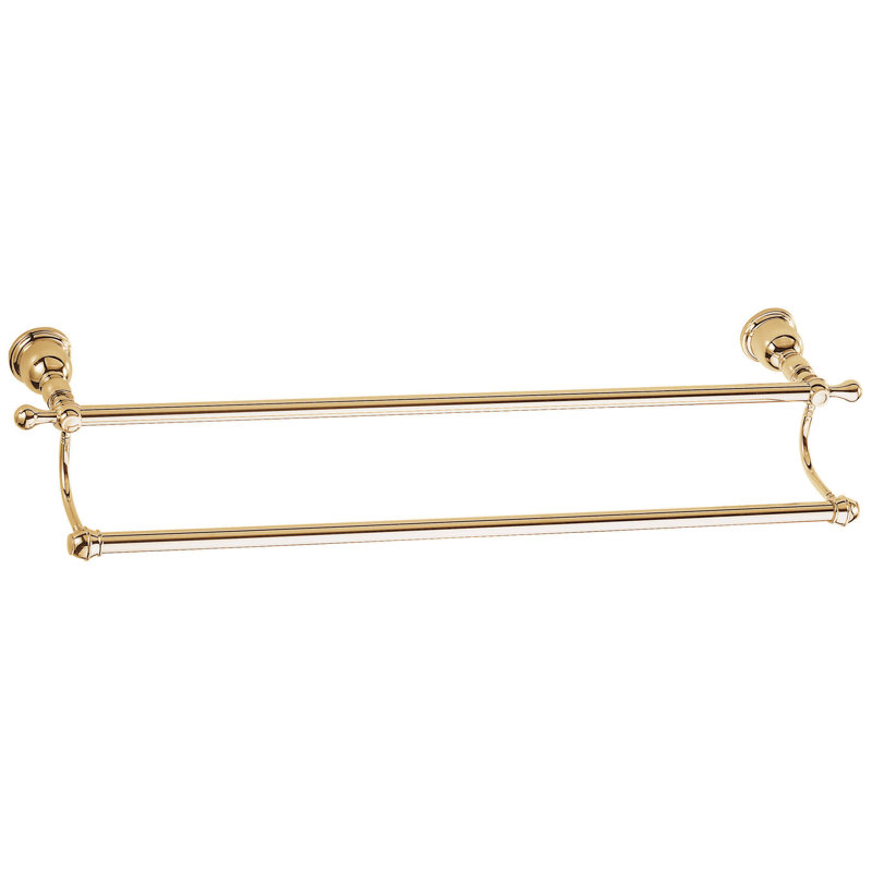 Danze Once Double 24 Wall Mounted Towel Bar Reviews Wayfair Once Double 24 Wall Mounted Towel Bar