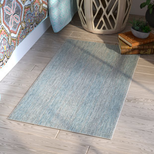 Myers Abstract Gray/Aqua Indoor/Outdoor Area Rug Mistana Fashion and beautiful backpack