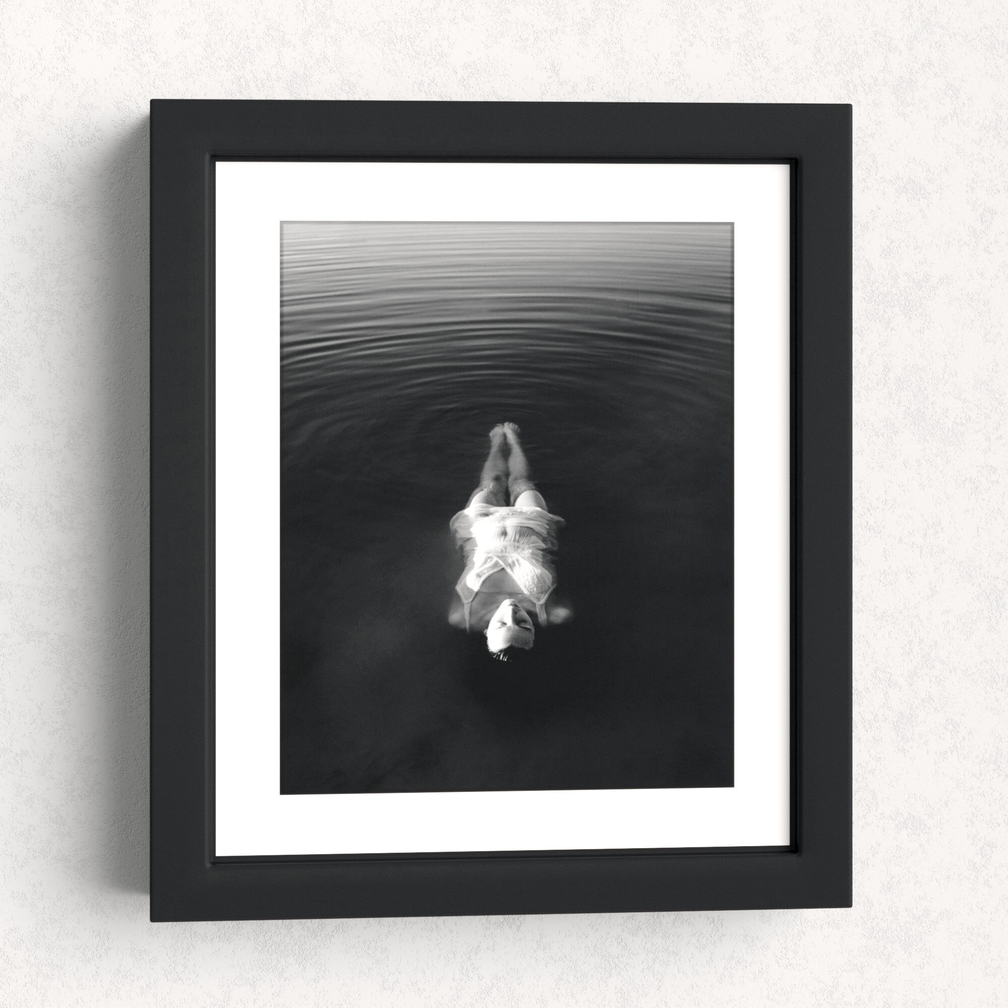 Peach In The Sea By Ptm Images Picture Frame Print On Glass