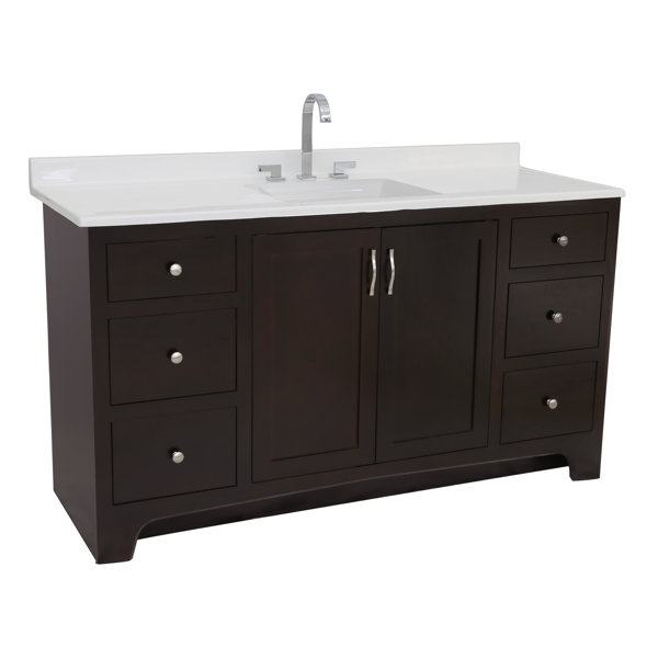 Steubenville -Door 61 Single Bathroom Vanity by Andover Mills