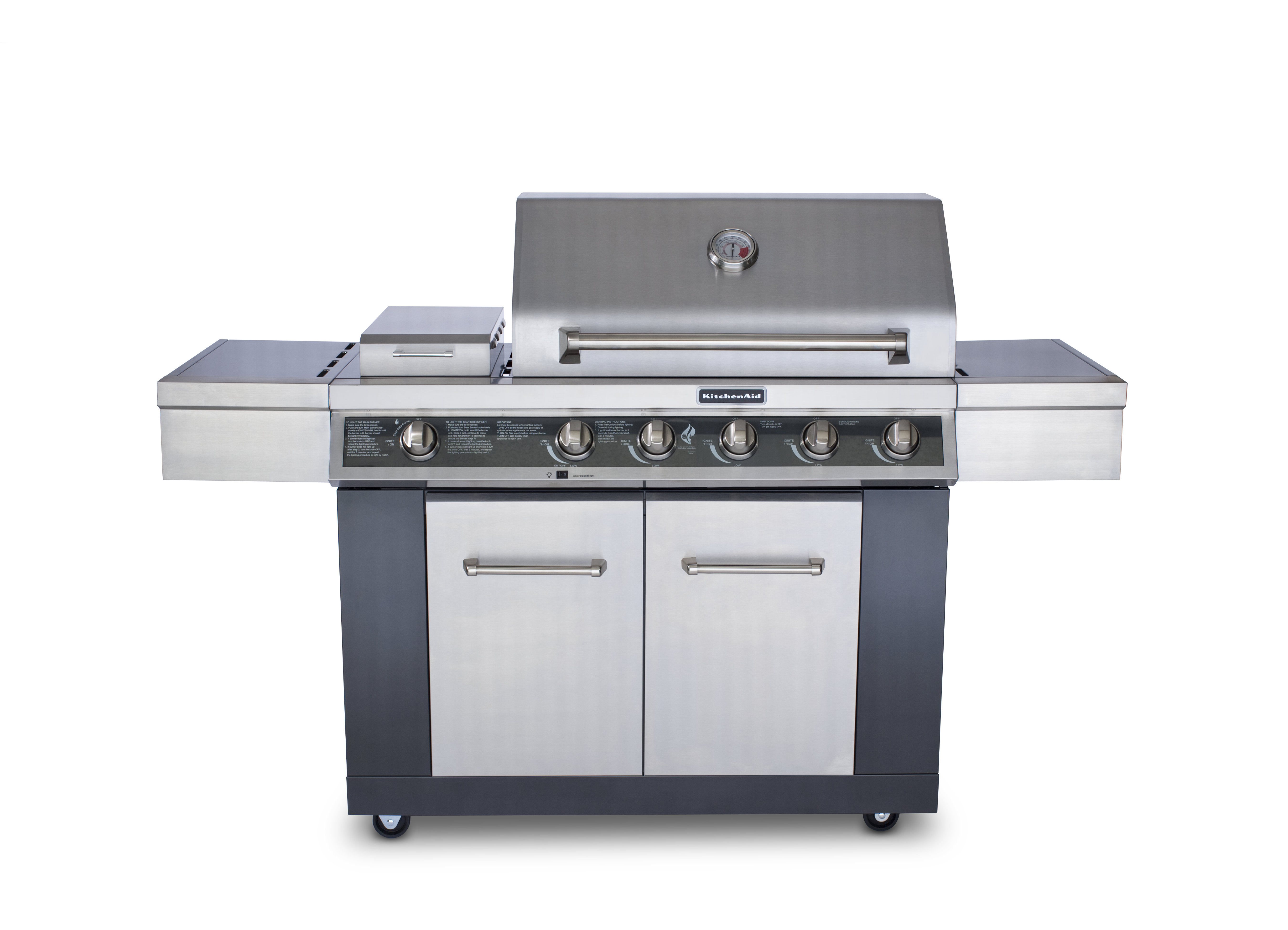 KitchenAid 5 Burner Liquid Propane Gas Grill 720 0709C Wayfair