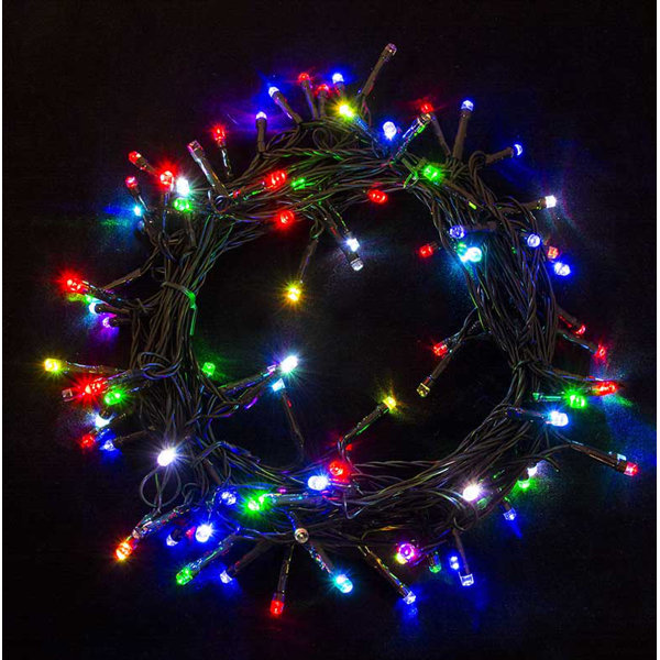 Electric Powered Extendable 100 Light String Lighting by ALEKO