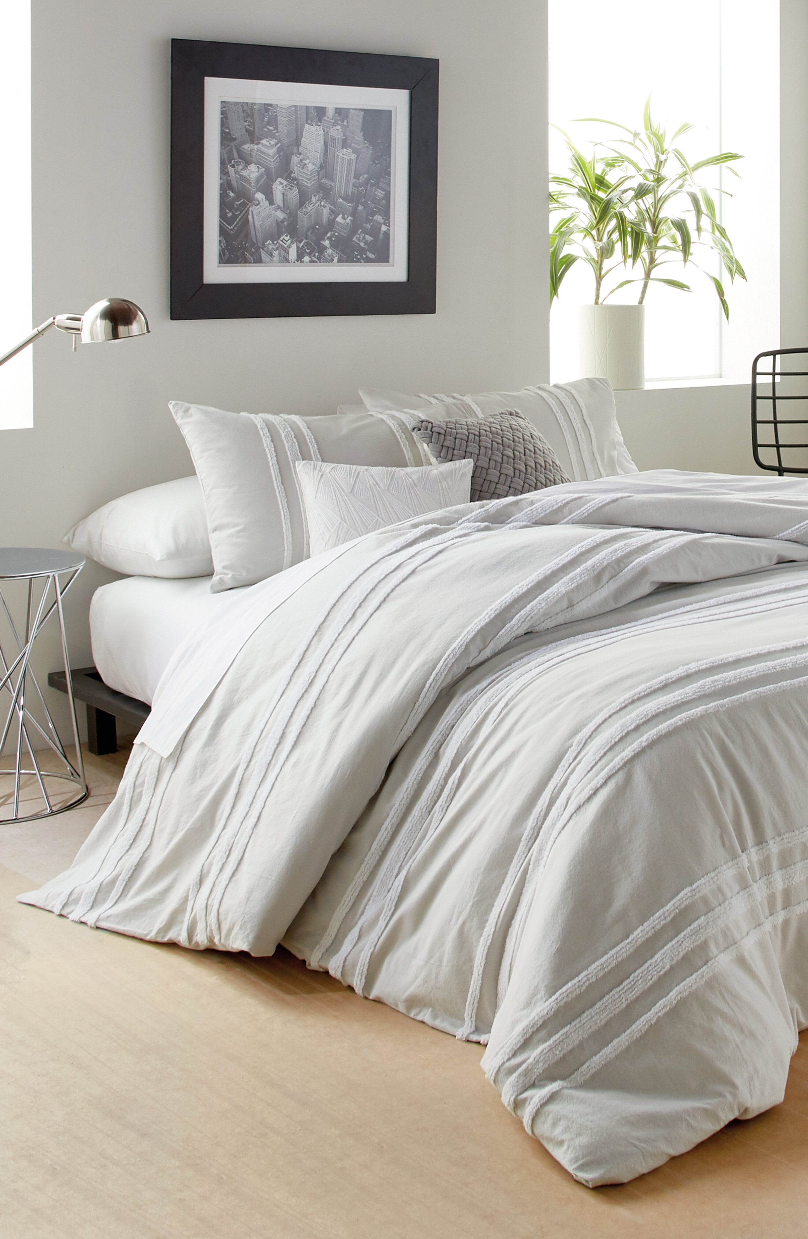 Dkny Chenille Stripe Comforter Set Reviews Wayfair