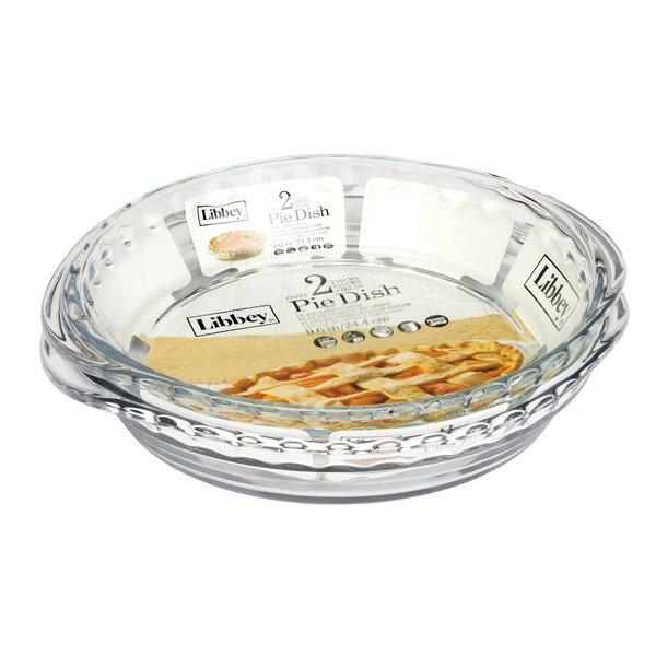 Pie Dish (Set of 2) by Libbey