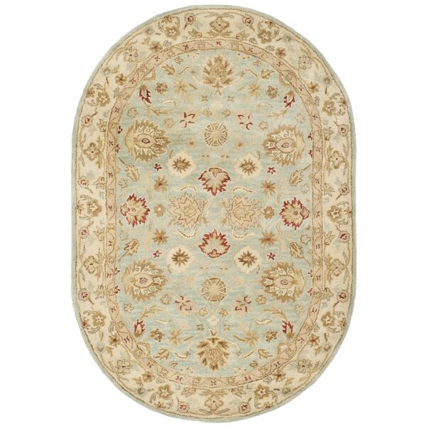 Otwell Gray/Blue/Beige Area Rug by Charlton Home