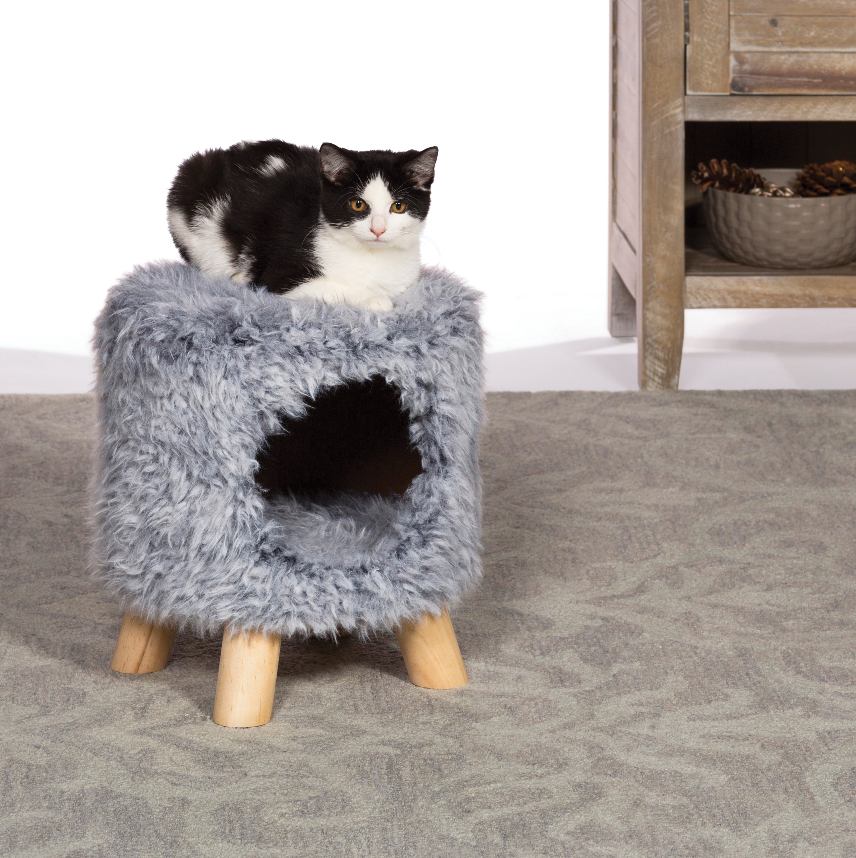 Basics Cat Condo Ottoman
