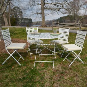 Emilio 5 Piece Bistro Set