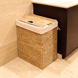 Foldable Wicker Laundry Hamper