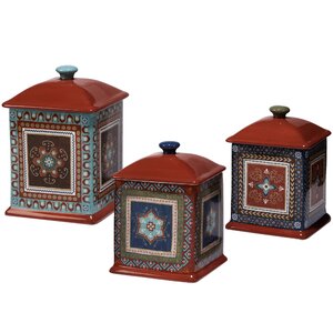 Brimson 3-Piece Canister Set