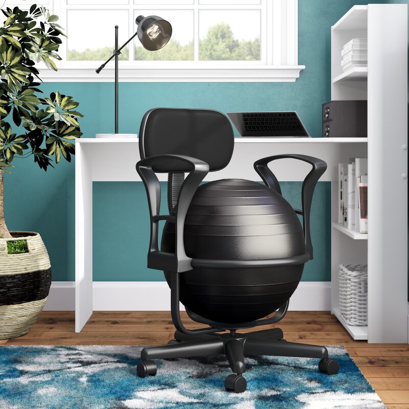 office yoga ball chair with arms