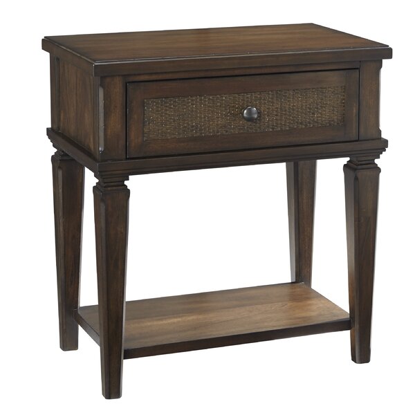 Smotherman 1 Drawer Nightstand by Bay Isle Home