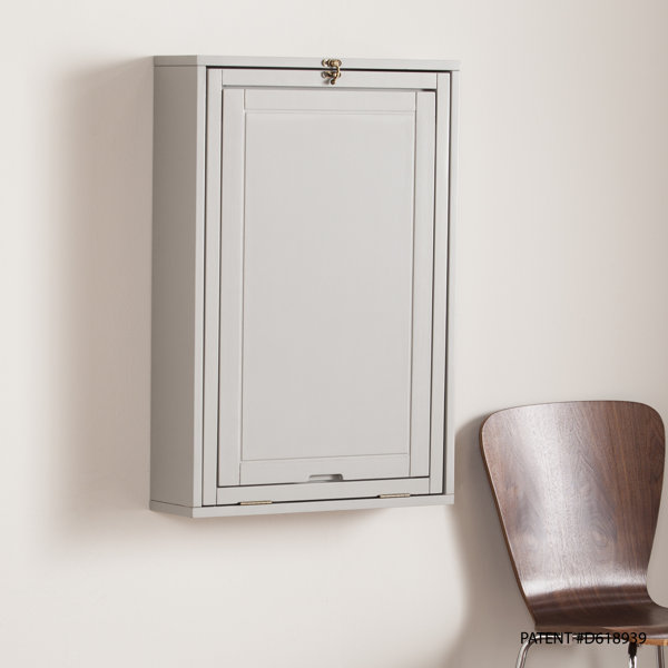 Fold-Out Convertible Wall Mount Floating Desk by S