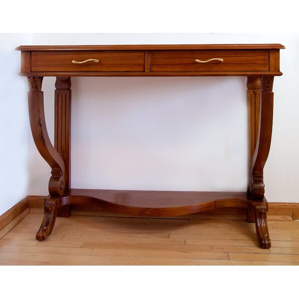 Regal French Style Console Table By The Silver Teak