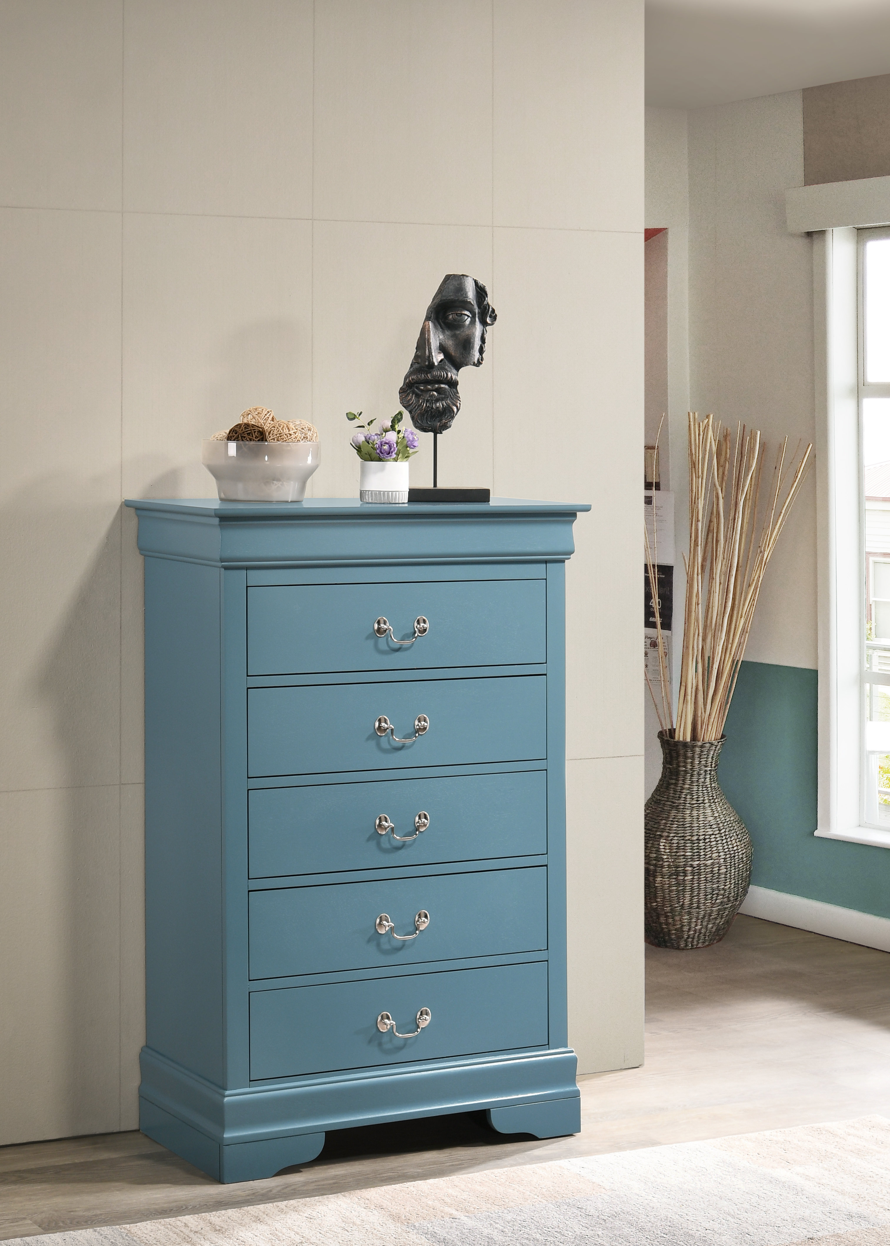 Bolt Furniture Louis Phillipe 5 Drawer Chest Wayfair