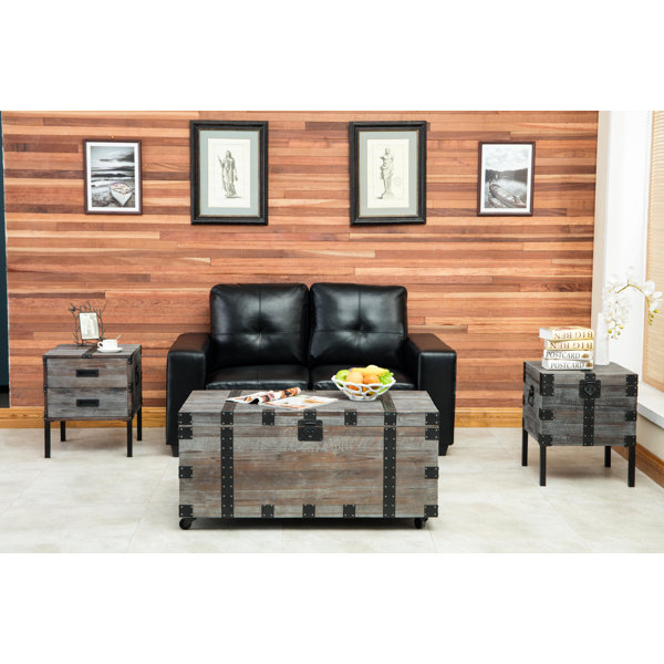 Rigina 3 Piece Coffee Table Set by 17 Stories