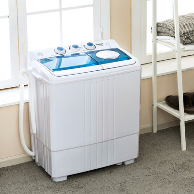 Compact Mini 74 cu ft Portable Washer and Dryer Combo KUPPET