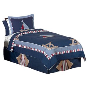 Nautical Nights 4 Piece Twin Comforter Set
