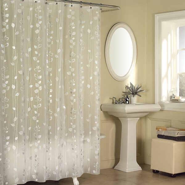 Temples Ivy Vinyl Shower Curtain by Andover Mills