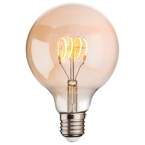 4W E27 LED Vintage Edison Light Bulb Amber Symple Stuff