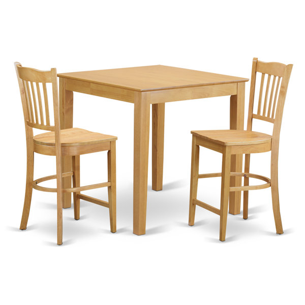 3 Piece Counter Height Pub Table Set By East West Furniture Top Reviews