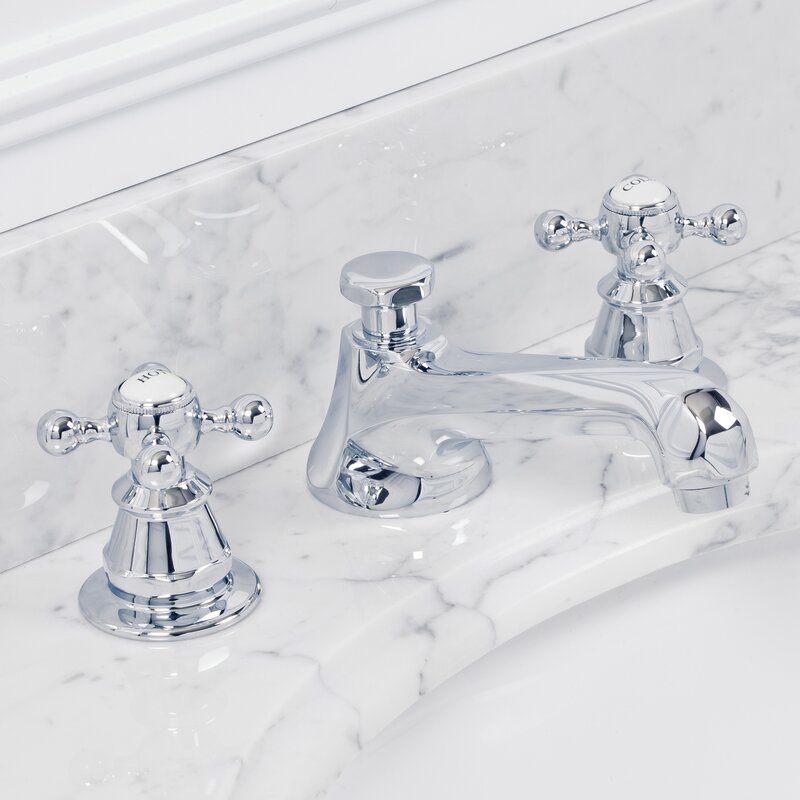 Dcor Design Carlson Widespread Bathroom Faucet With Drain Assembly