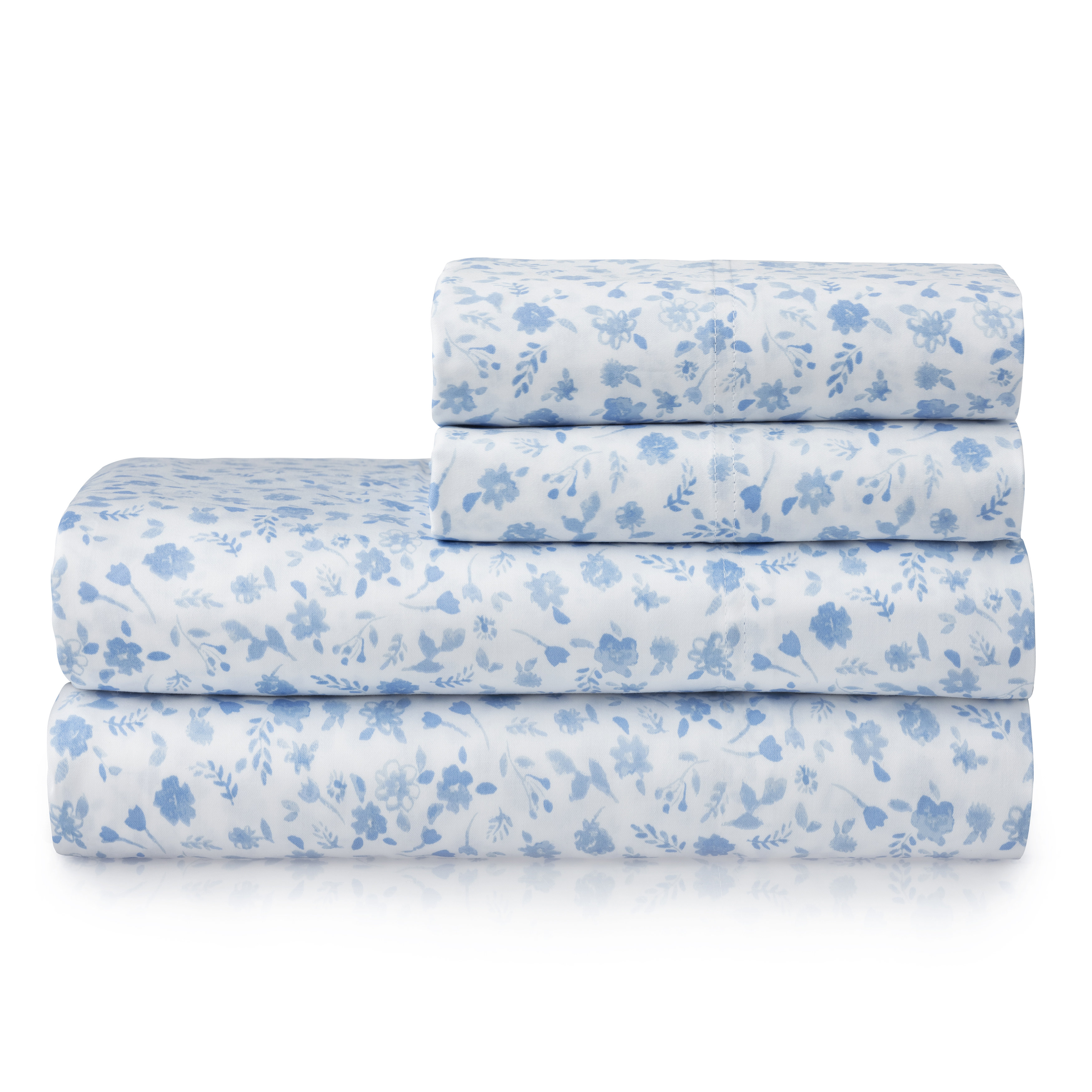 Martha Stewart Leigh Floral Egyptian Quality Cotton Sheet Set Reviews Wayfair