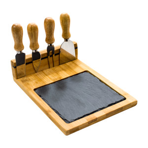 Bruce 6 Piece Cheese Board and Platter Set