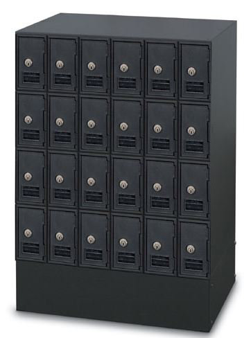 Guardian 4 Tier 6 Wide Employee Locker by Postal Products Unlimited, Inc.
