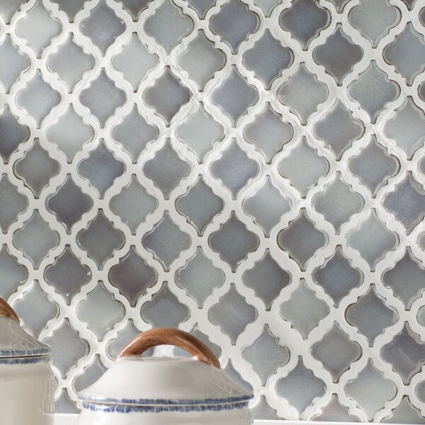 Pharsalia 2 x 2.25 Porcelain Mosaic Tile in Gray by EliteTile