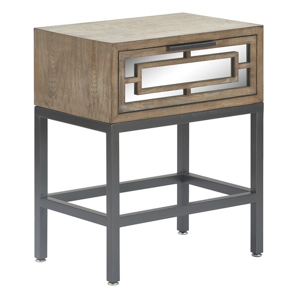 Hayworth End Table With Storage By Tommy Hilfiger