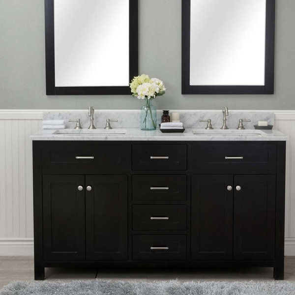 Furlow 60 Double Bathroom Vanity Set by Red Barrel Studio