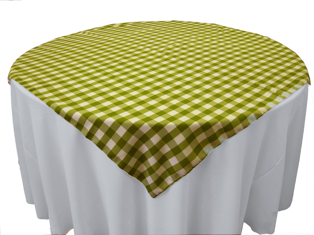 LA Linen Polyester Gingham Checkered Square Tablecloth & Reviews Wayfair