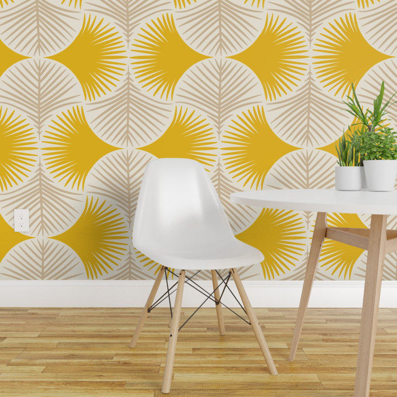 Ebern Designs Dovercliff Mid Century Removable Peel And Stick