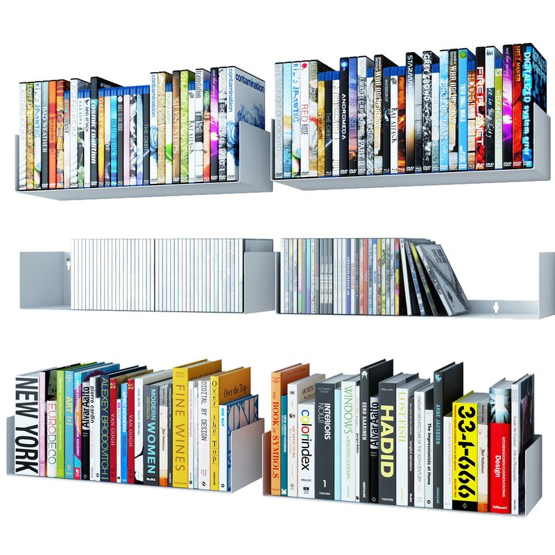 Ebern Designs River Ridge 6 Shelves Wall Shelf Set Wayfair