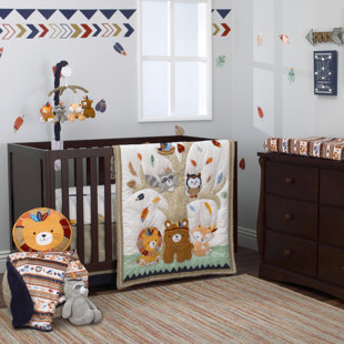tribal crib bedding